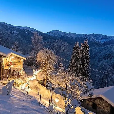 Couette-café Iduevagamondi Immerso Nel Bosco Tra Le Montagne Con Area Benessere Extra