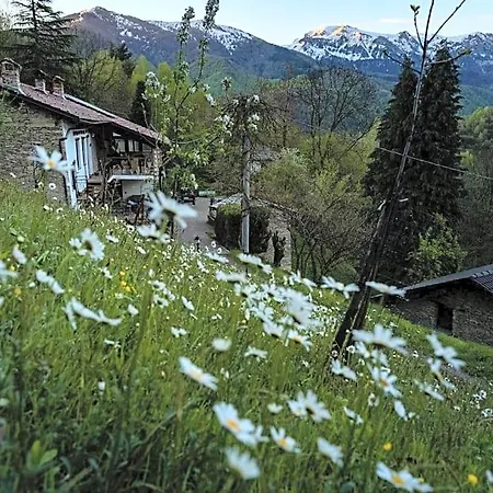 Iduevagamondi Immerso Nel Bosco Tra Le Montagne Con Area Benessere Extra Couette-café 3*